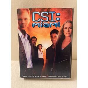 CSI: Miami‎ - The Complete First Season (DVD, 2004, 7-Disc Set)